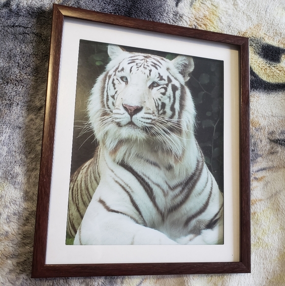š„³buy1get1freeš„³White tiger art portrait